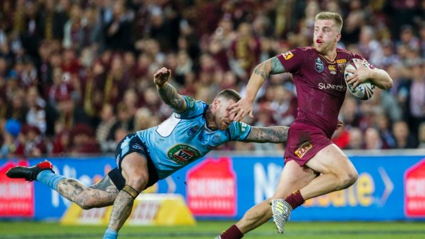 Know how to win: Cameron Munster was instrumental in the Maroons game three triumph.