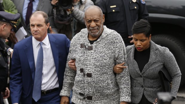 Bill Cosby  arrives at court in Pennsylvania last year. 
