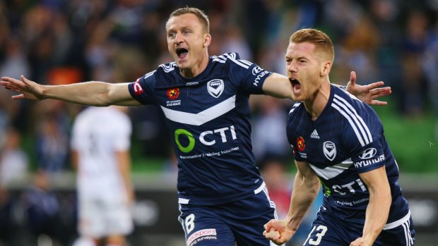 Besart Berisha and Oliver Bozanic will look to lead Victory into the final four.