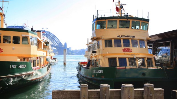 A woman has died after she fell overboard on a Sydney ferry.
