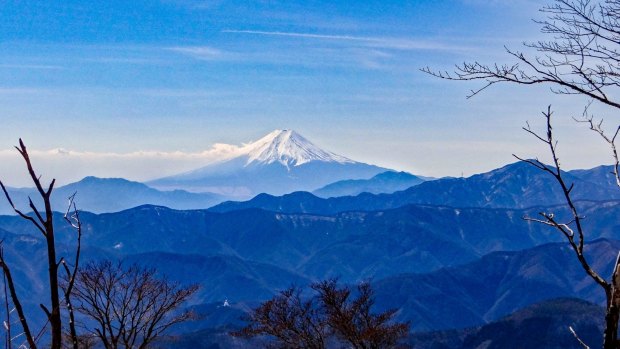 Mt.Fuji from Okutama.