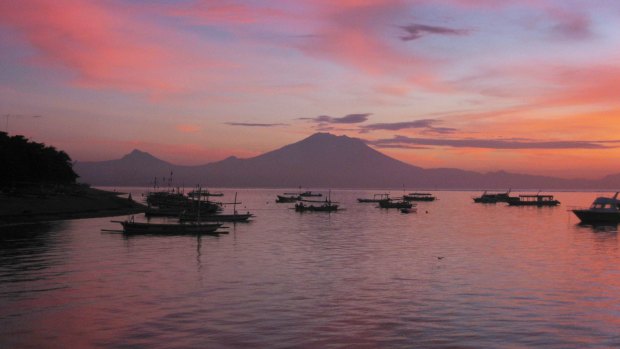 Sunrise in Bali, a destination which is set to become cheaper for Australians with the Indonesian government's plan to scrap visa fees.