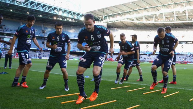 Ernie Merrick rates his former club Melbourne Victory as the best side in the A-League.