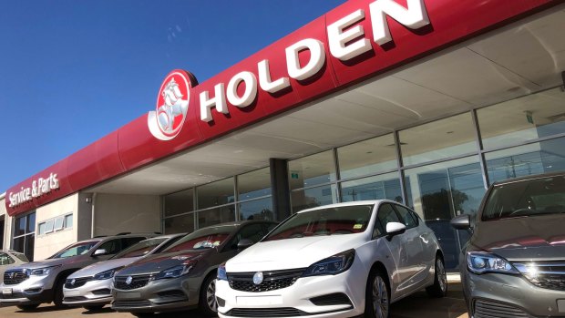 Holden dealers accused General Motors of "deceptive" conduct.