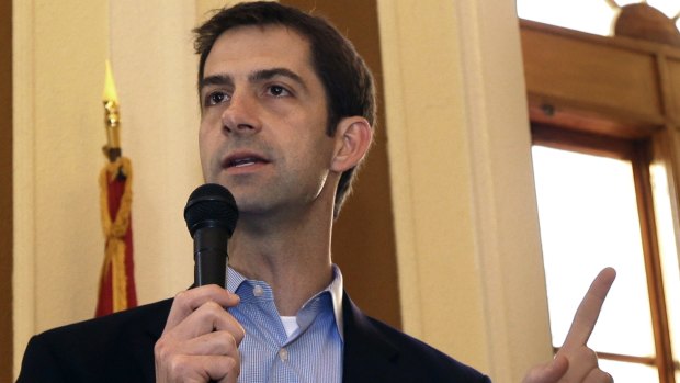 A potential Trump 2.0: Republican Senator Tom Cotton.