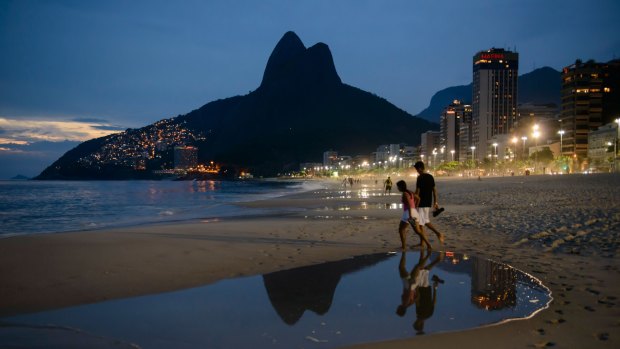 Ipanema Beach: The very air is alive with romance.