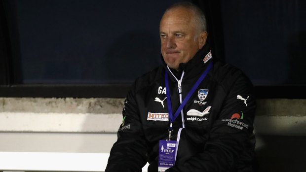 Back in his groove: Sydney FC coach Graham Arnold.