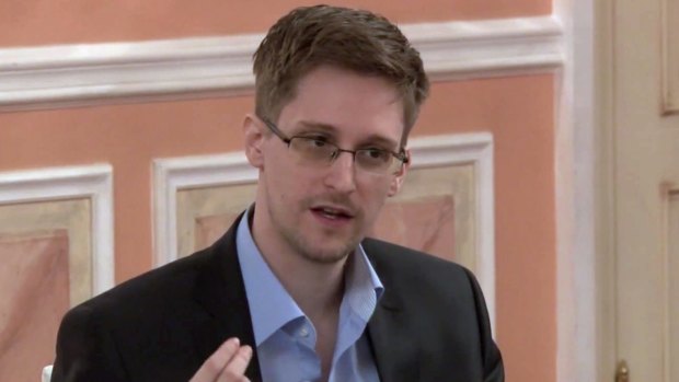 Whistleblower Edward Snowden remains in hiding in 2013, two years after the revelations.