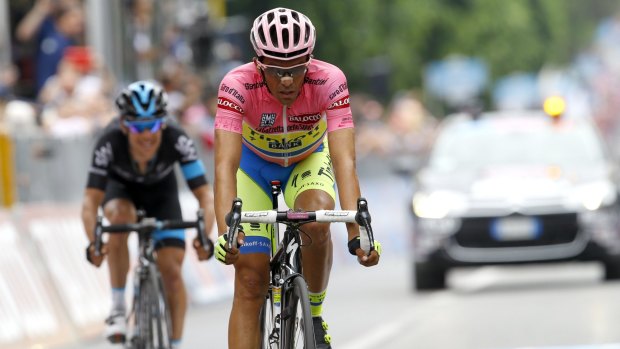 Spanish Alberto Contador (Tinkoff Saxo) has increased his lead over Australian Richie Porte (Team Sky) during the 10th stage of the Giro d'Italia, Tour of Italy.