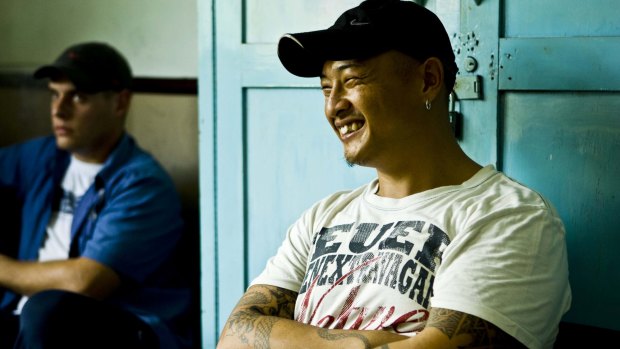 Life hangs in the balance ... Bali 9 member Andrew Chan in Bali's Kerobokan Jail in 2010.