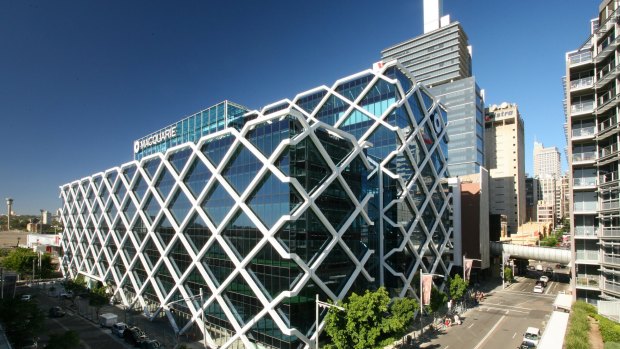 Macquarie Bank Building at 1 Shelley Street, King Street Wharf, Sydney is being sold by Brookfield.