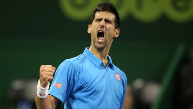 Advantage Djokovic: The Serbian world No.2 beat rival Andy Murray to win the Qatar Open.