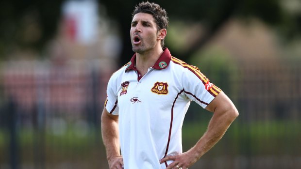 Looking to the future: Panthers assistant coach Trent Barrett has some decisions to make.