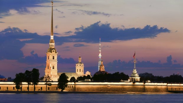 Peter and Paul fortress, St Petersburg.