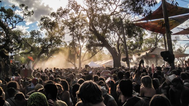 Maitreya Festival attracts up to 10,000 punters to the Buloke Shire for a weekend of electronic music and alternative lifestyle workshops.