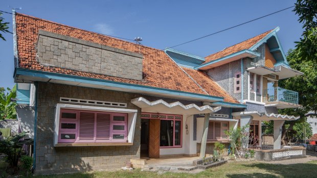 The Hansel and Gretel house, commissioned by Madura tobacco baron Haji Samsul in the 1960s. 