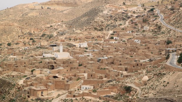 A desert town in central Tunisia.