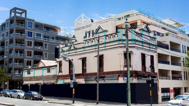The former Redfern House Hotel is on the market through CBRE.