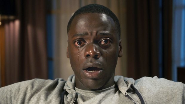 Daniel Kaluuya in a scene from Get Out. 