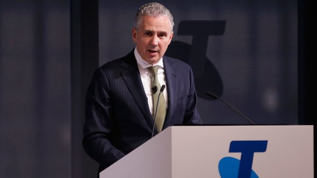 Telstra chief executive Andy Penn: "We will look at how to best drive value from these payments for shareholders."   