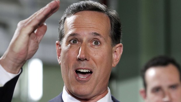 Republican Rick Santorum served in the Senate the last time the US refused to pay its UN dues in full. 