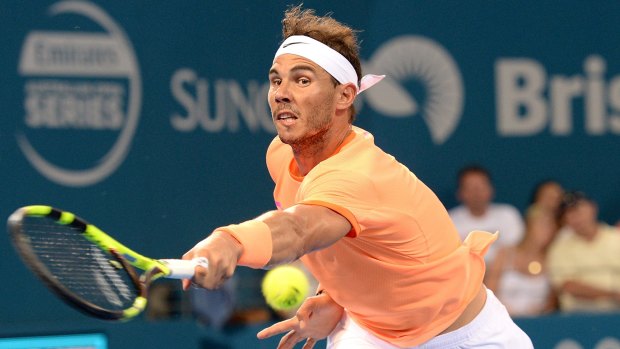 In the early rounds in Brisbane, there were more promising signs for Rafael Nadal.