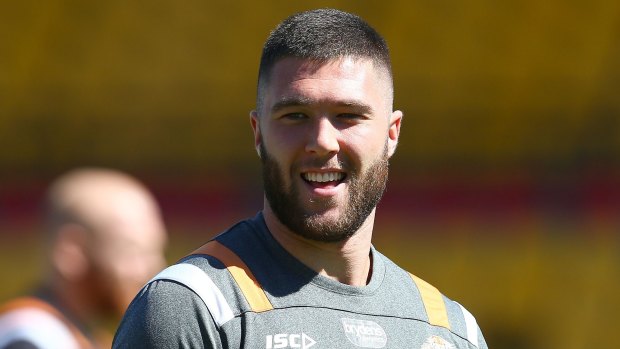 Confident: Curtis Sironen believes Luke Brooks and Mitchell Moses are the right men for the Tigers.