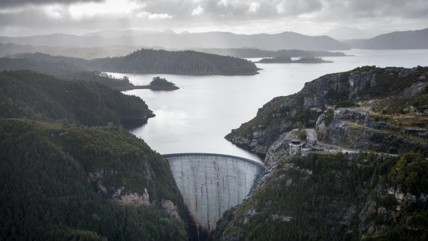 Hydro Tasmania's Gordon Dam.