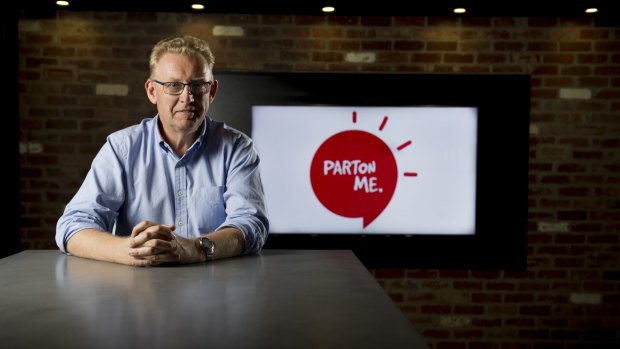 Mark Parton opened a marketing business after quitting breakfast radio.