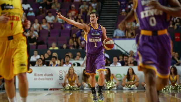Calling the shots: Sydney Kings guard Ben Magden