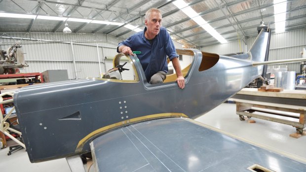 Can he make it fly? Reseacher Martin Williams, who lobbies for clinical trials of psychedelic drugs like magic mushrooms, is also building a Glasair IIS-TD. 