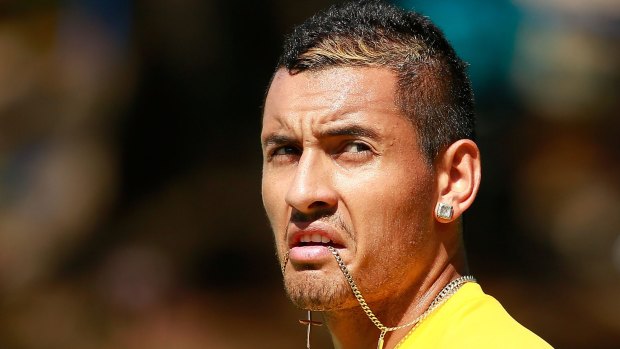 The ATP wants Nick Kyrgios to 'earn his way out of additional sanctions' by staying out of trouble.