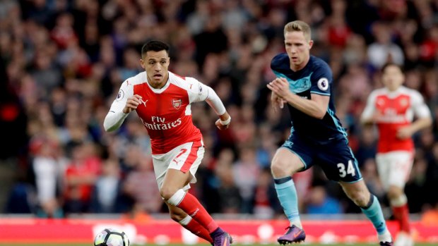 Stalemate: Arsenal were unable to breakdown Middlesbrough.