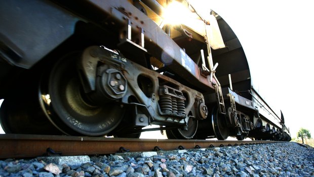 Aurizon said it was writing down the value of its rolling stock - carriages and locomotives - by $29 million before tax.