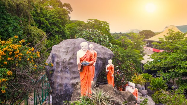 Dambulla Cave Temple, Dambulla, Sri Lanka. Photo: Shutterstock
