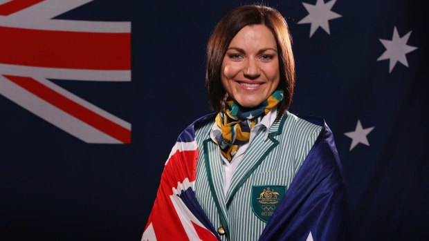 Medal contender Anna Meares is Australia's flag-bearer in Rio.