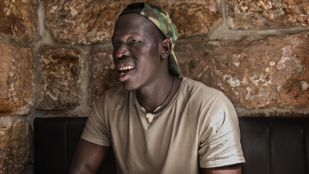 "I didn't pick up AFL until I was probably in year 9 ... I'd never heard of it": Sydney Swans player Aliir Aliir.