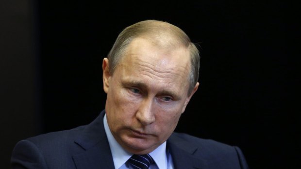 Russian President Vladimir Putin in Sochi last month. 
