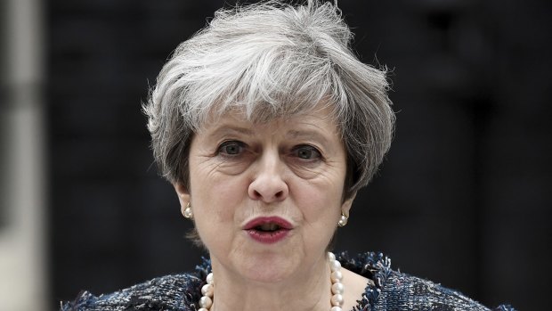 But her remarks also signal a deliberate domestic strategy, as British Prime Minister Theresa May is seeking to cast herself to voters as someone who will go toe-to-to with Europe.