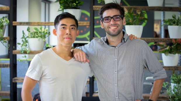Wei-Jien Tan and Robert Quinn have won a grant for their vital signs monitoring patch.