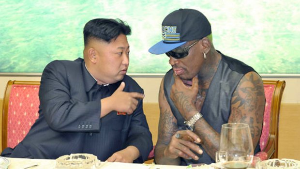 Former NBA player Dennis Rodman is one of very few outsiders who have been allowed to meet Kim Jong-un since he took power. 