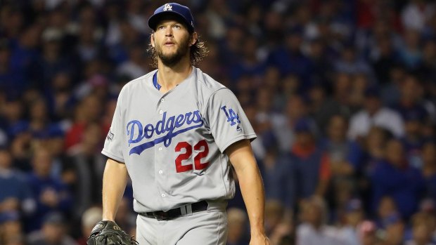 Best on the planet: LA Dodgers pitcher Clayton Kershaw stands in the way of Cubs history.