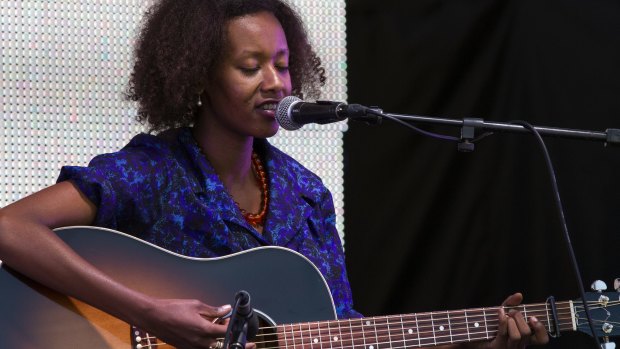 Folk tales: Finnish-Ethiopian singer songwriter Mirel Wagner at Mofo 2016.