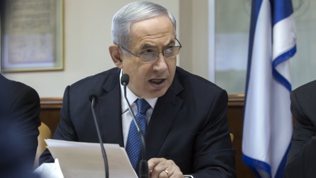 Israeli Prime Minister Benjamin Netanyahu.