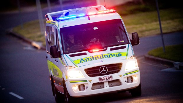 A woman suffered critical injuries in an early morning crash on the Gold Coast.