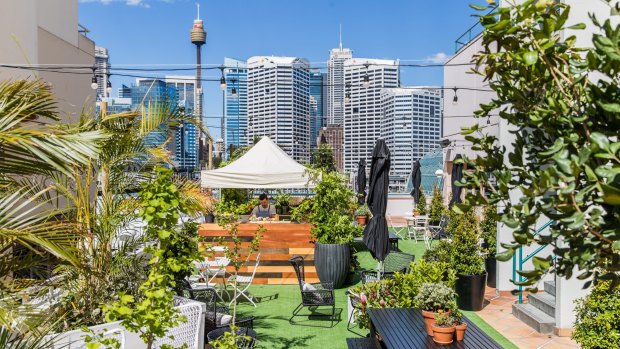 The Ternary Garden Bar: Tucked away next to the Darling Harbour Novotel.