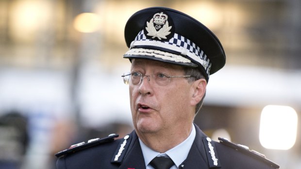 Queensland Police Commissioner Ian Stewart.