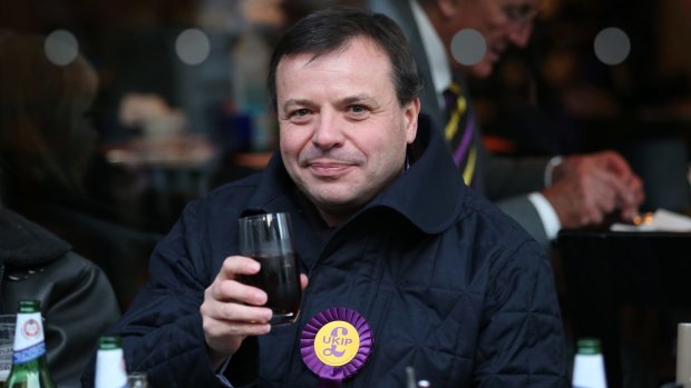 United Kingdom Independence Party donor Arron Banks.