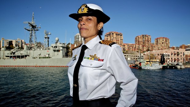 Navy Captain Mona Shindy made comments via the Twitter account @navyislamic that were at odds with government policy.