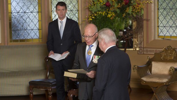 General David Hurley is sworn in as the 38th Governor of NSW.